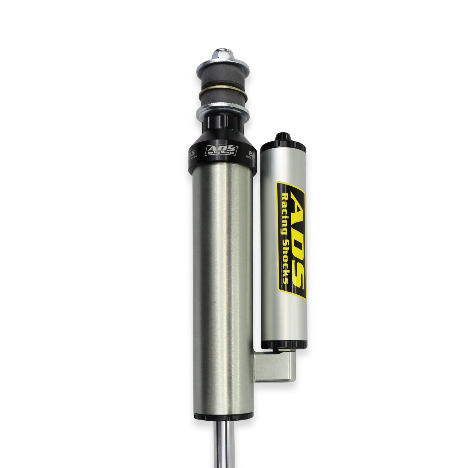 2005-2022 Ford F-250 Super Duty 2005-2022 Ford F-350 Super Duty Direct Fit 2.5 inch Piggyback Race Shocks Front 14.411 Inch Collapsed 22.598 Inch Extended ADS Shocks