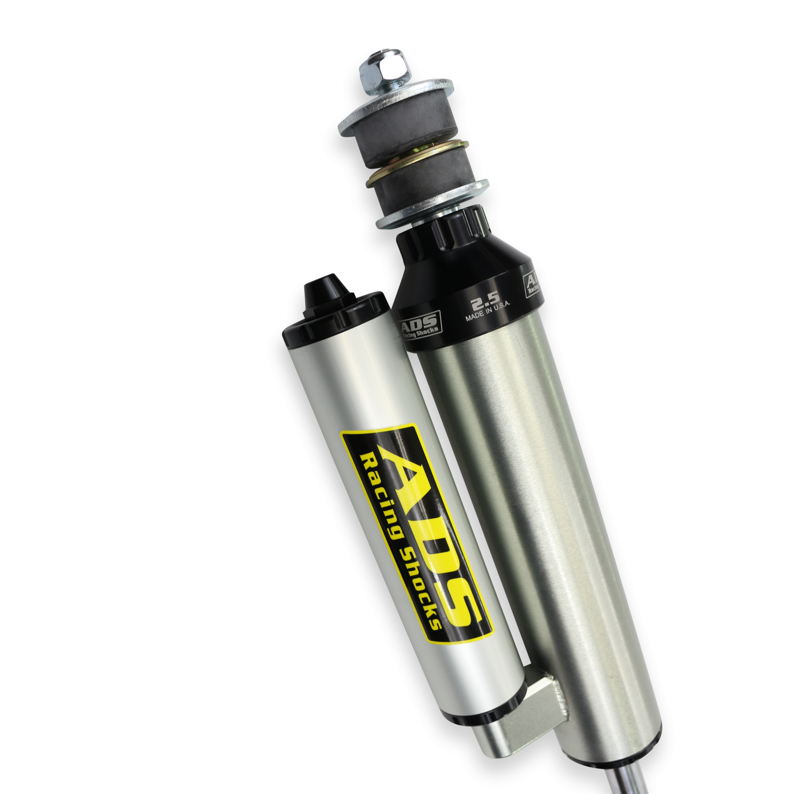 2005-2022 Ford F-250 Super Duty 2005-2022 Ford F-350 Super Duty Direct Fit 2.5 inch Piggyback Race Shocks Front 14.411 Inch Collapsed 22.598 Inch Extended ADS Shocks