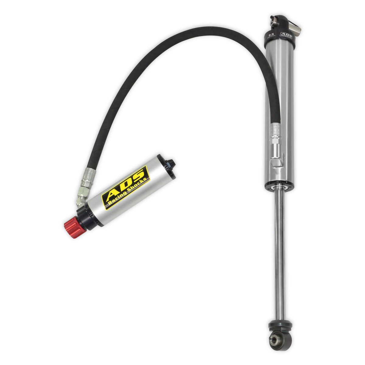 2020-2025 Jeep Gladiator 2018-2025 Jeep Wrangler Direct Fit 2.5 inch Adjustable Reservoir Race Shocks Front 16.912 Inch Collapsed 28.553 Inch Extended ADS Shocks