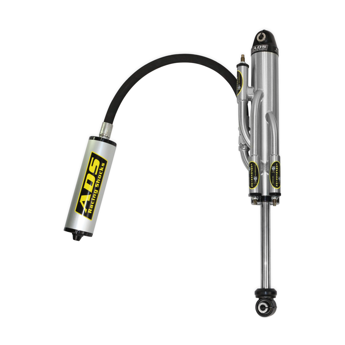 2018-2025 Jeep Wrangler Rubicon Direct Fit 2.5 inch 3-Tube Bypass Reservoir Race Shocks Rear 19.4 Inch Collapsed 30.5 Inch Extended ADS Shocks