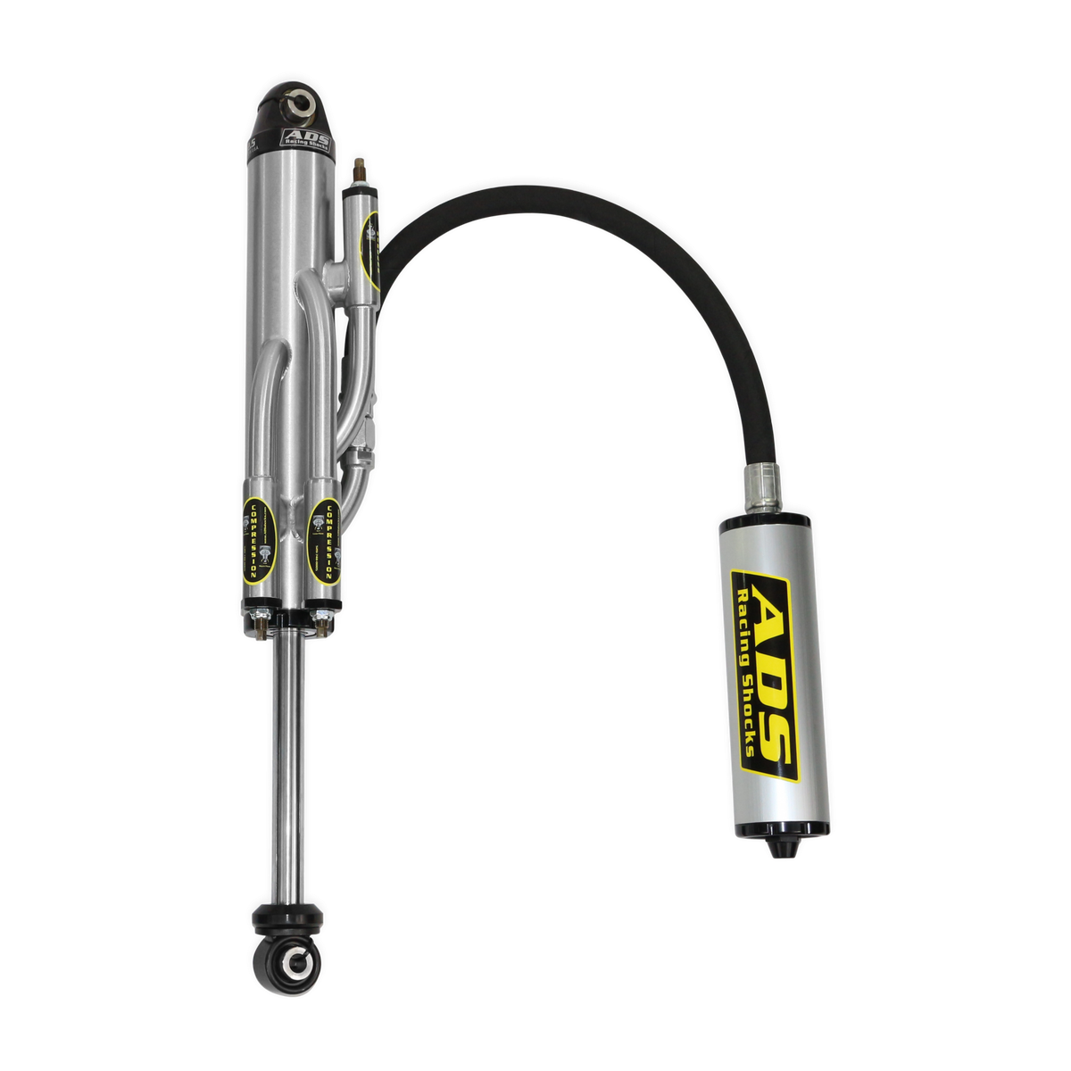 2020-2025 Jeep Gladiator Direct Fit 2.5 inch 3-Tube Bypass Reservoir Race Shocks Rear 18.367 Inch Collapsed 29.445 Inch Extended ADS Shocks