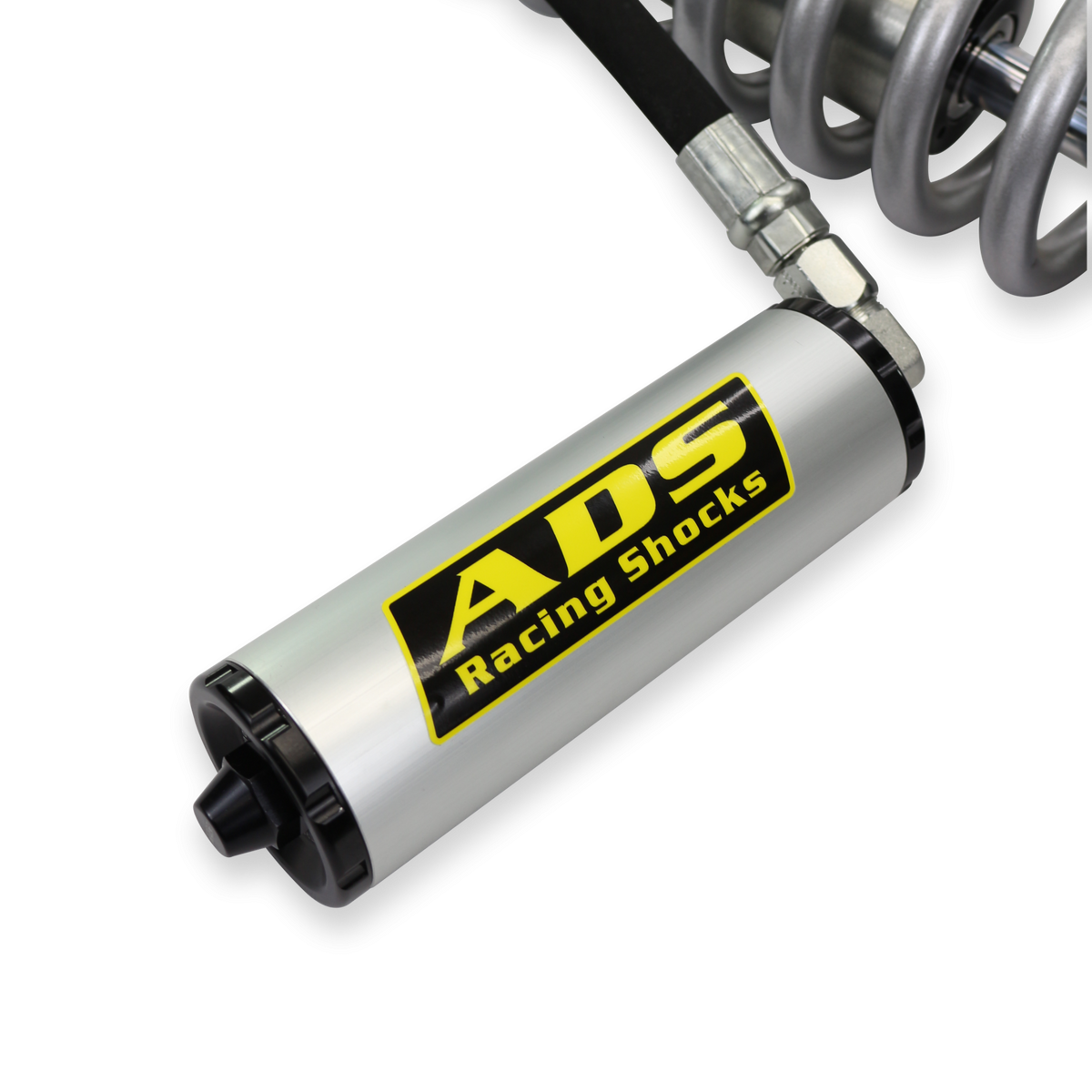 2005-2023 Toyota Tacoma Direct Fit 2.5 inch Reservoir Race Coilovers Front 17.75 Inch Collapsed 22.394 Inch Extended Remote Reservoir With 700 (lb/in) Springs ADS Shocks