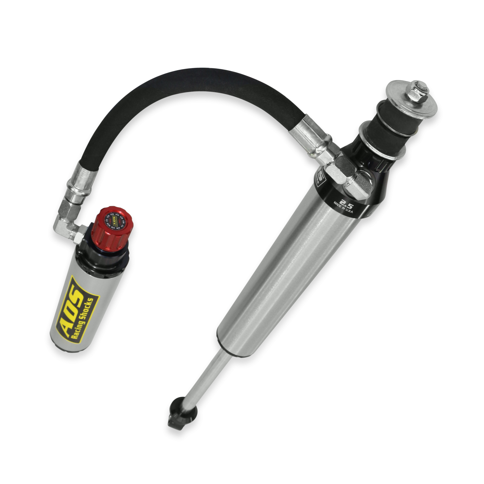 2005-2023 Toyota Tacoma Direct Fit 2.5 inch Adjustable Reservoir Race Shocks Rear 16.581 Inch Collapsed 26.596 Inch Extended ADS Shocks
