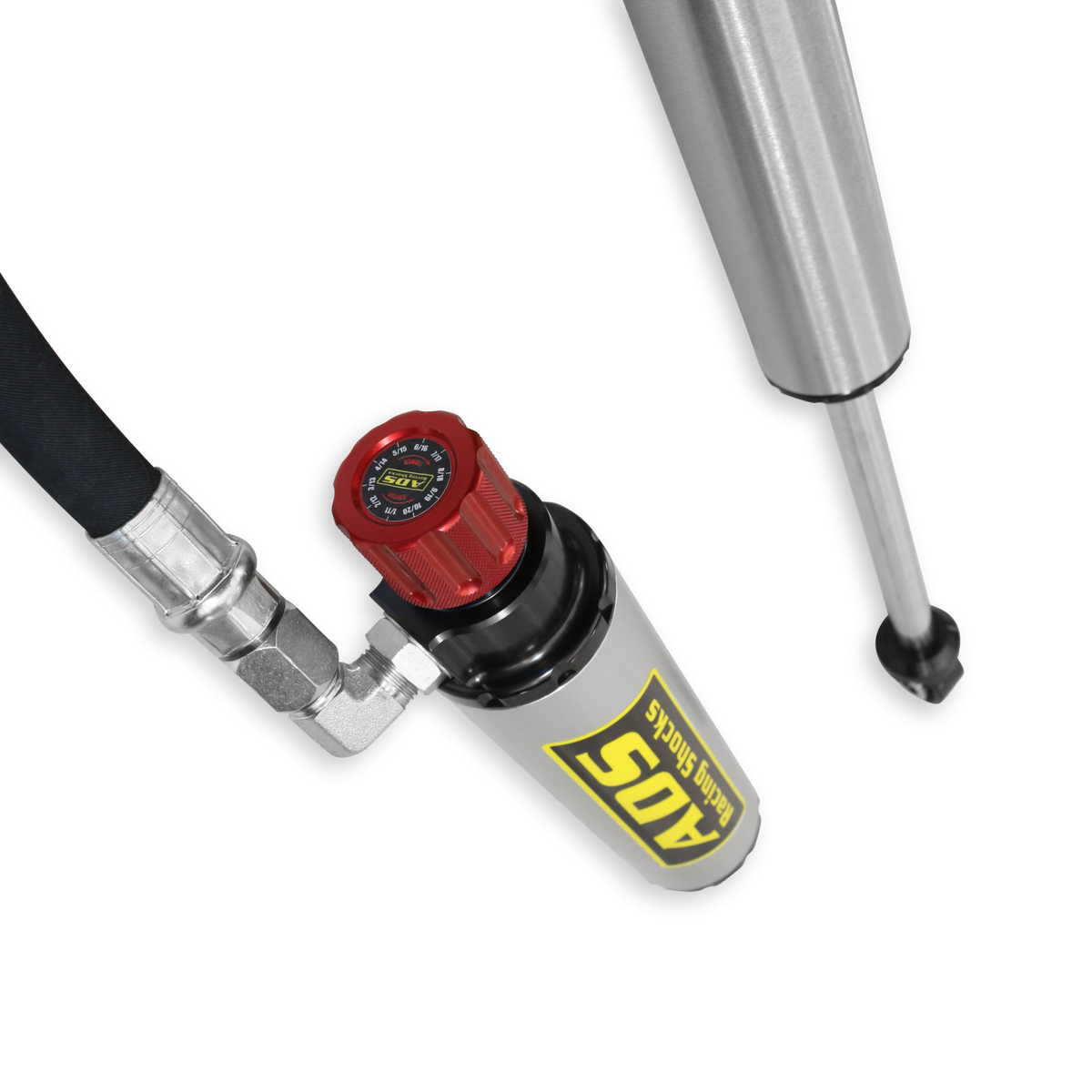 2005-2023 Toyota Tacoma Direct Fit 2.5 inch Adjustable Reservoir Race Shocks Rear 16.581 Inch Collapsed 26.596 Inch Extended ADS Shocks