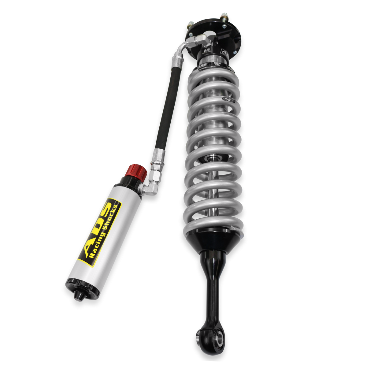 2007-2021 Toyota Tundra Direct Fit 2.5 inch Adjustable Reservoir Race Coilovers Front 18.8 Inch Collapsed 25.819 Inch Extended ADS Shocks