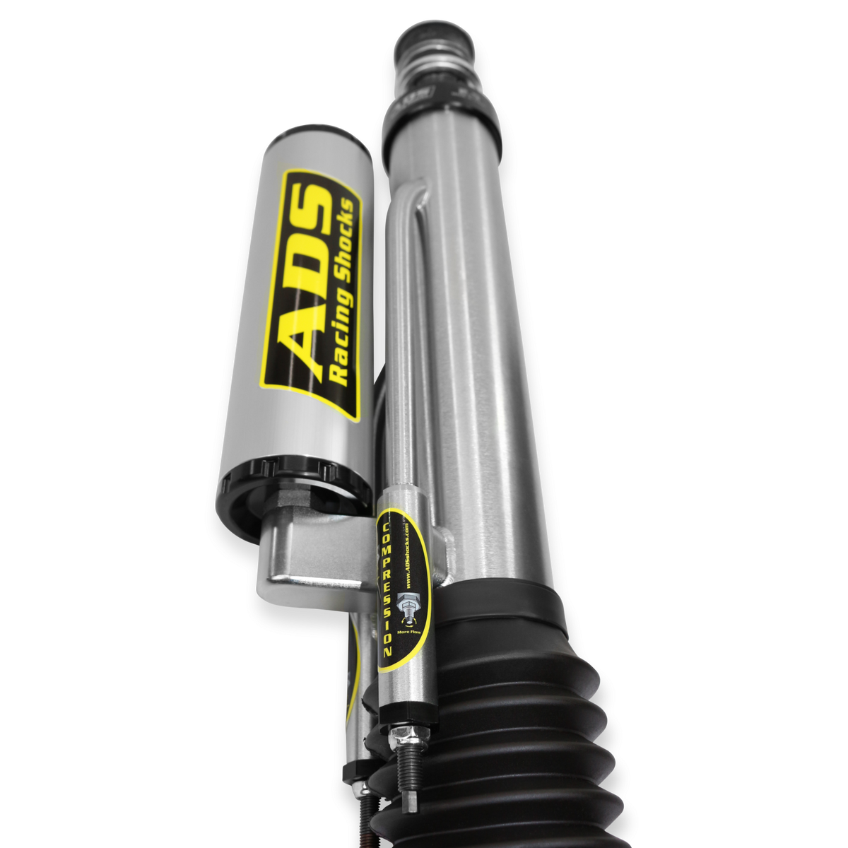2007-2021 Toyota Tundra Direct Fit 2.5 inch 3-Tube Bypass Reservoir Race Shocks Rear 17.03 Inch Collapsed 26.658 Inch Extended ADS Shocks