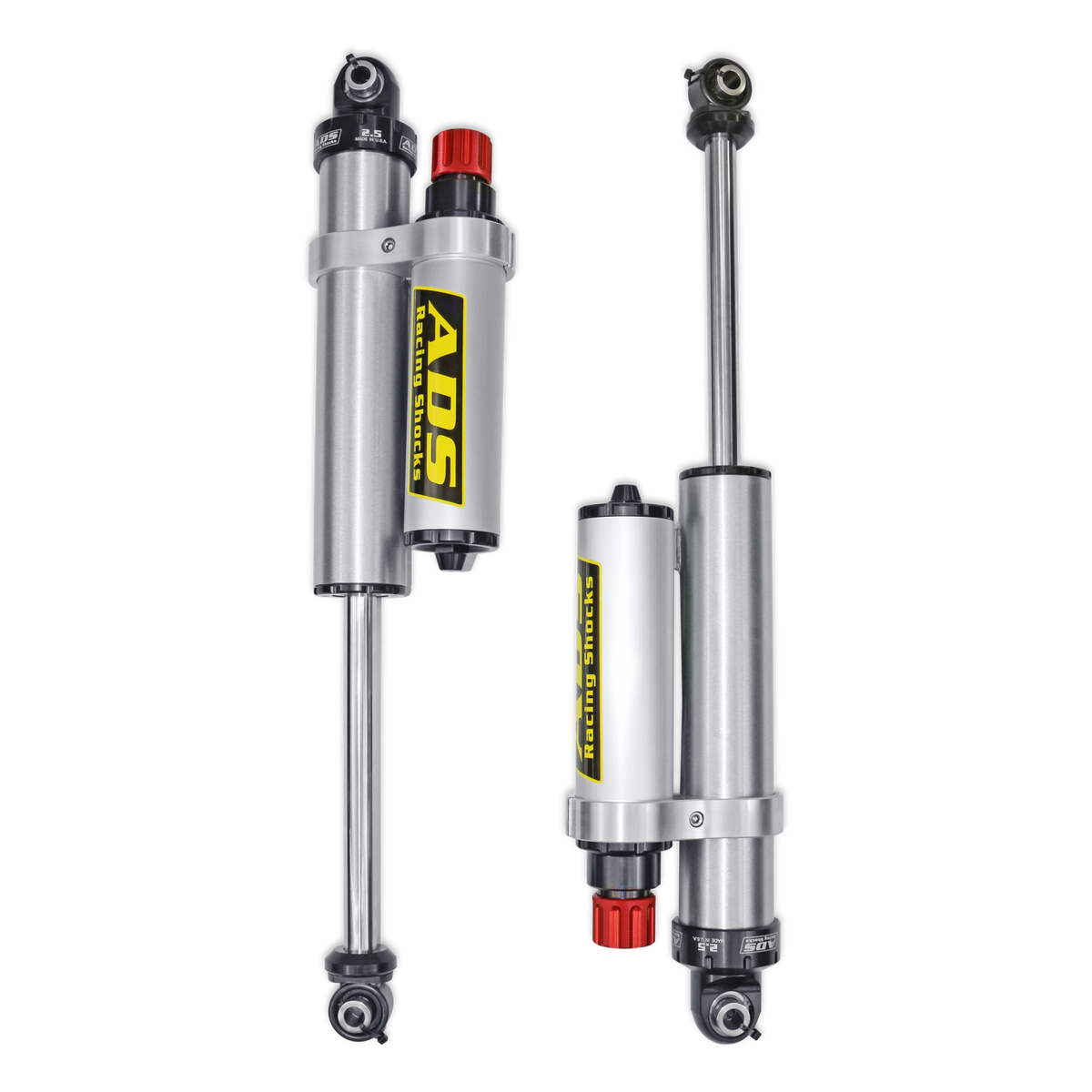 2017-2022 Chevrolet Colorado ZR2 Direct Fit 2.5 inch Adjustable Piggyback Race Shocks Rear 15.21 Inch Collapsed 25.225 Inch Extended ADS Shocks