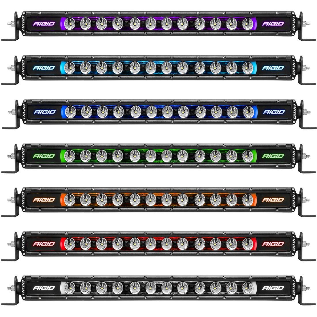 Radiance Plus SR-Series LED Light 8 Option RGBW Backlight RIGID