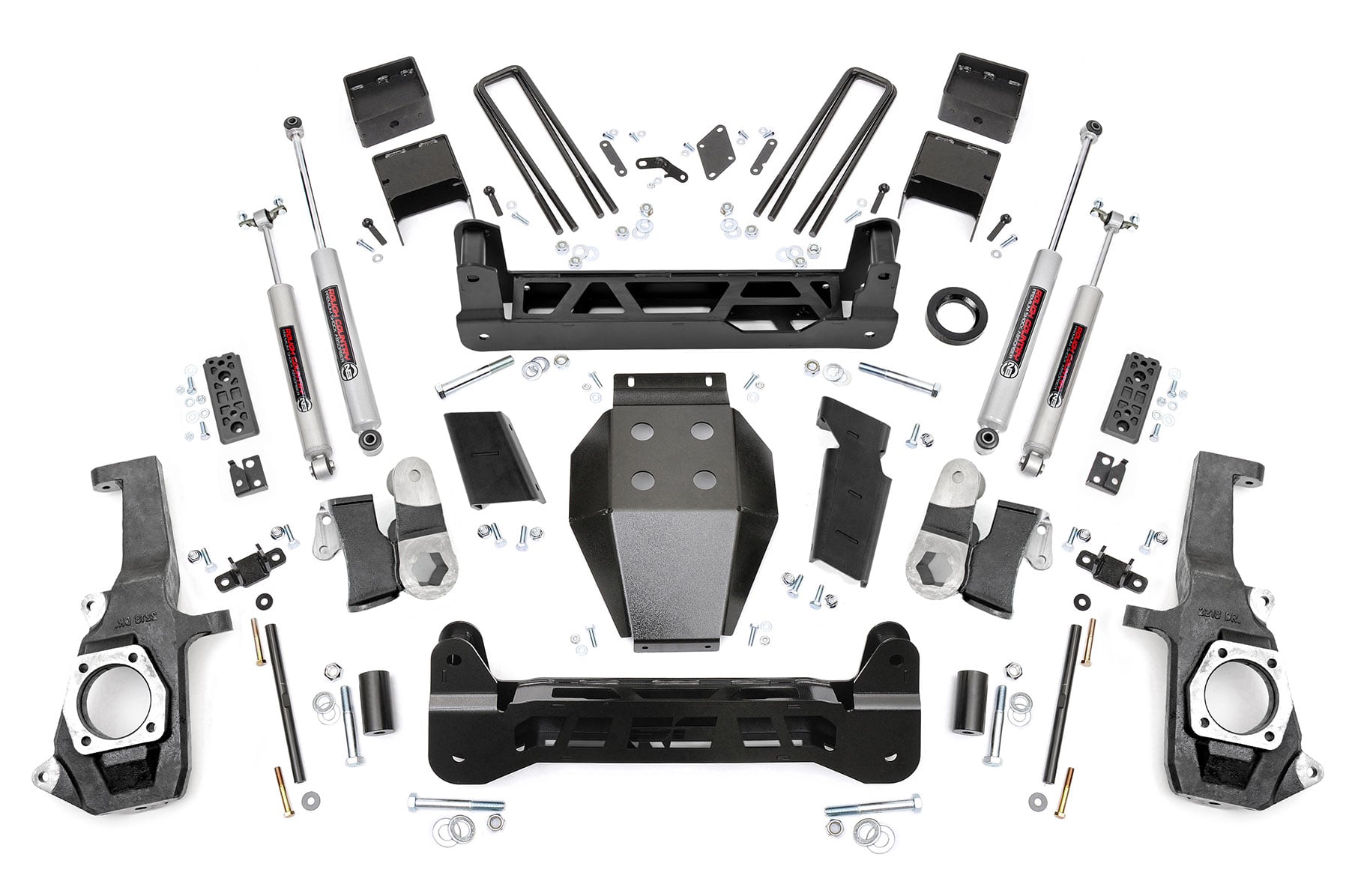 7.5 Inch Lift Kit NTD Silverado/Sierra 2500HD/3500HD (11-19) Rough Country
