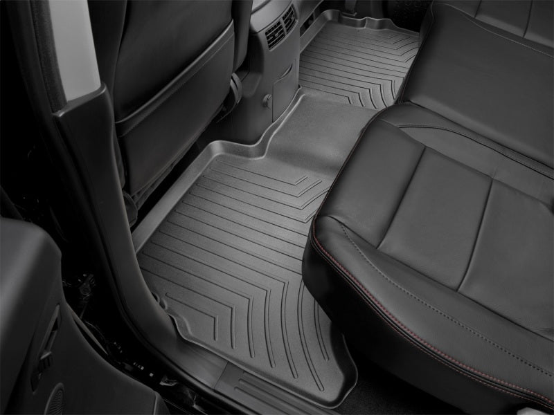 WeatherTech 04+ Nissan Titan Crew Cab Rear FloorLiner - Black