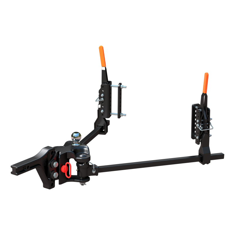 CURT TruTrack 4P Trailer-Mounted Weight Distribution Hitch, 8-10K Model 17520