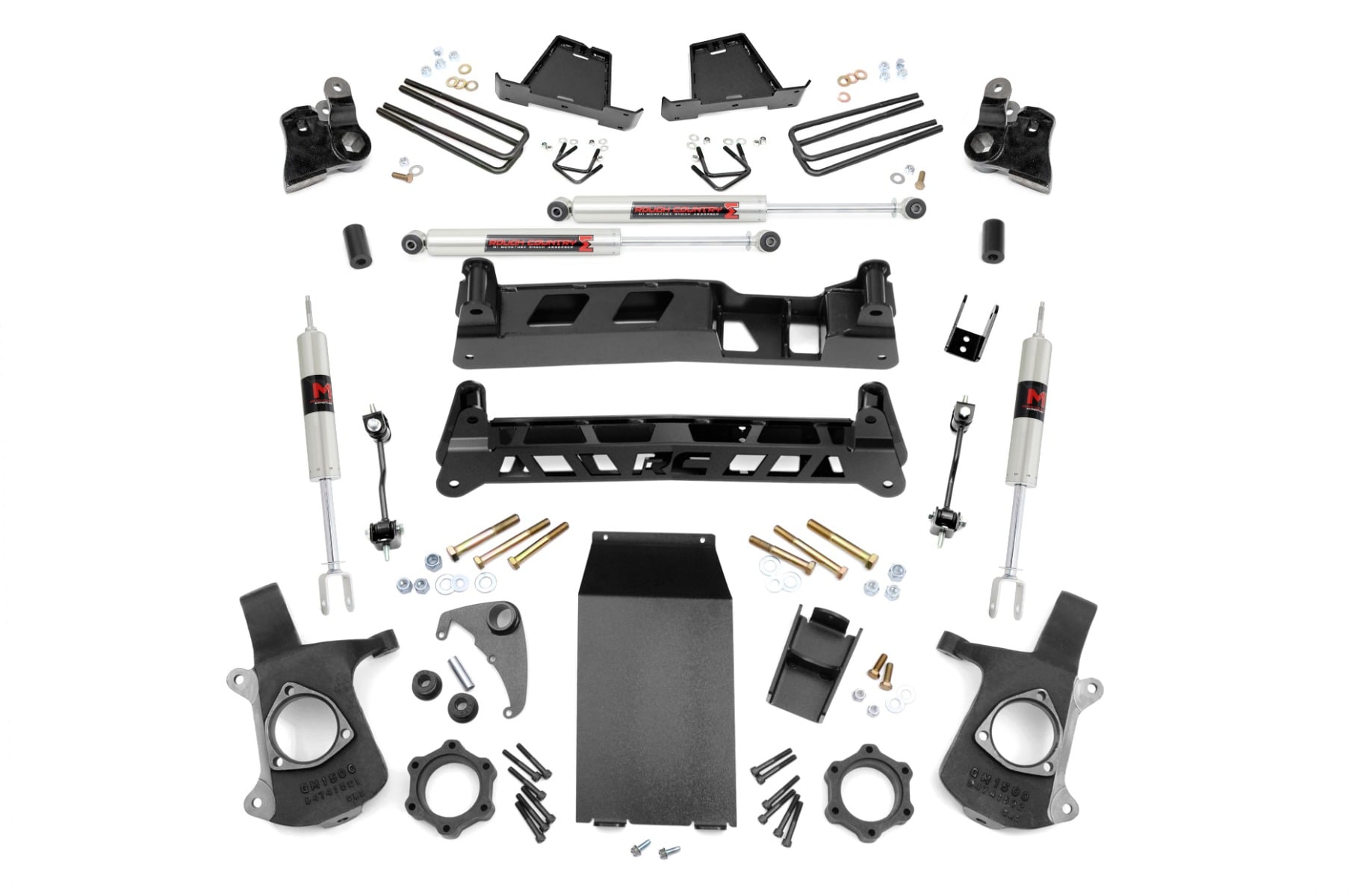 4 Inch Lift Kit M1 Silverado/Sierra 1500 4WD (1999-2006 & Classic) Rough Country