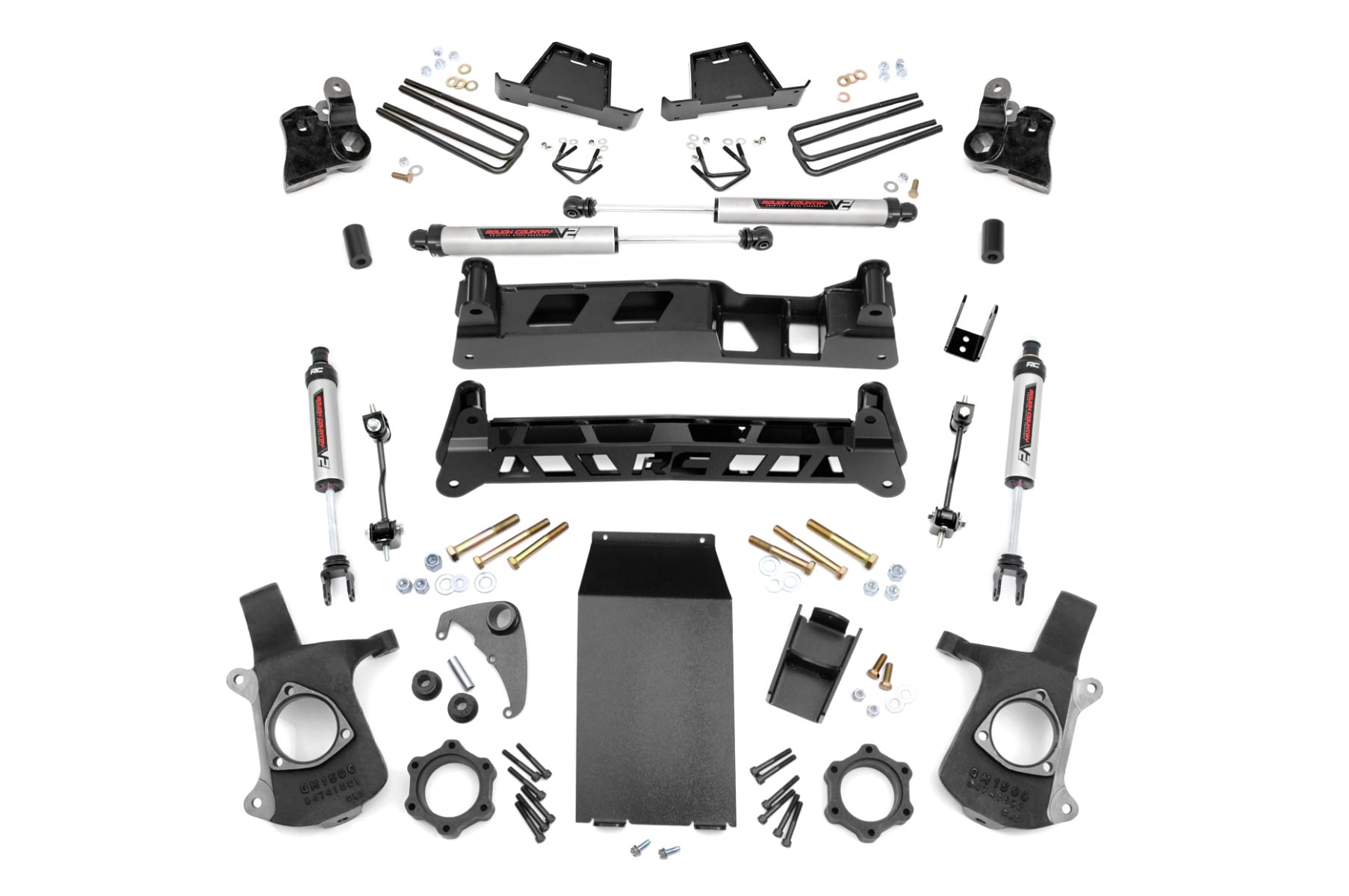 4 Inch Lift Kit V2 Silverado/Sierra 1500 4WD (1999-2006 & Classic) Rough Country