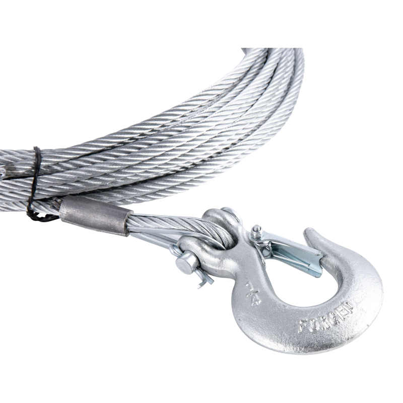 CURT 25' Winch Cable with Snap Hook (4,200 lbs.) Model 29460