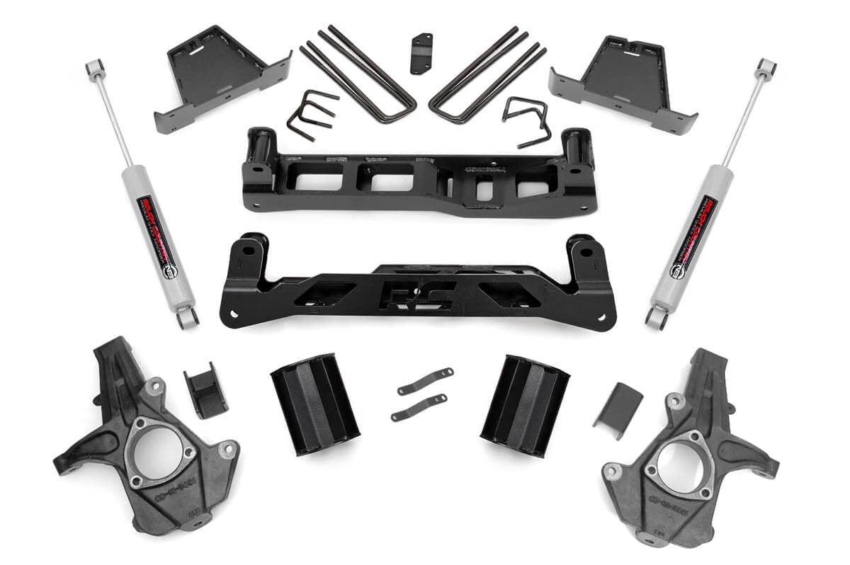 7.5 Inch Lift Kit Silverado/Sierra 1500 2WD (2007-2013) Rough Country