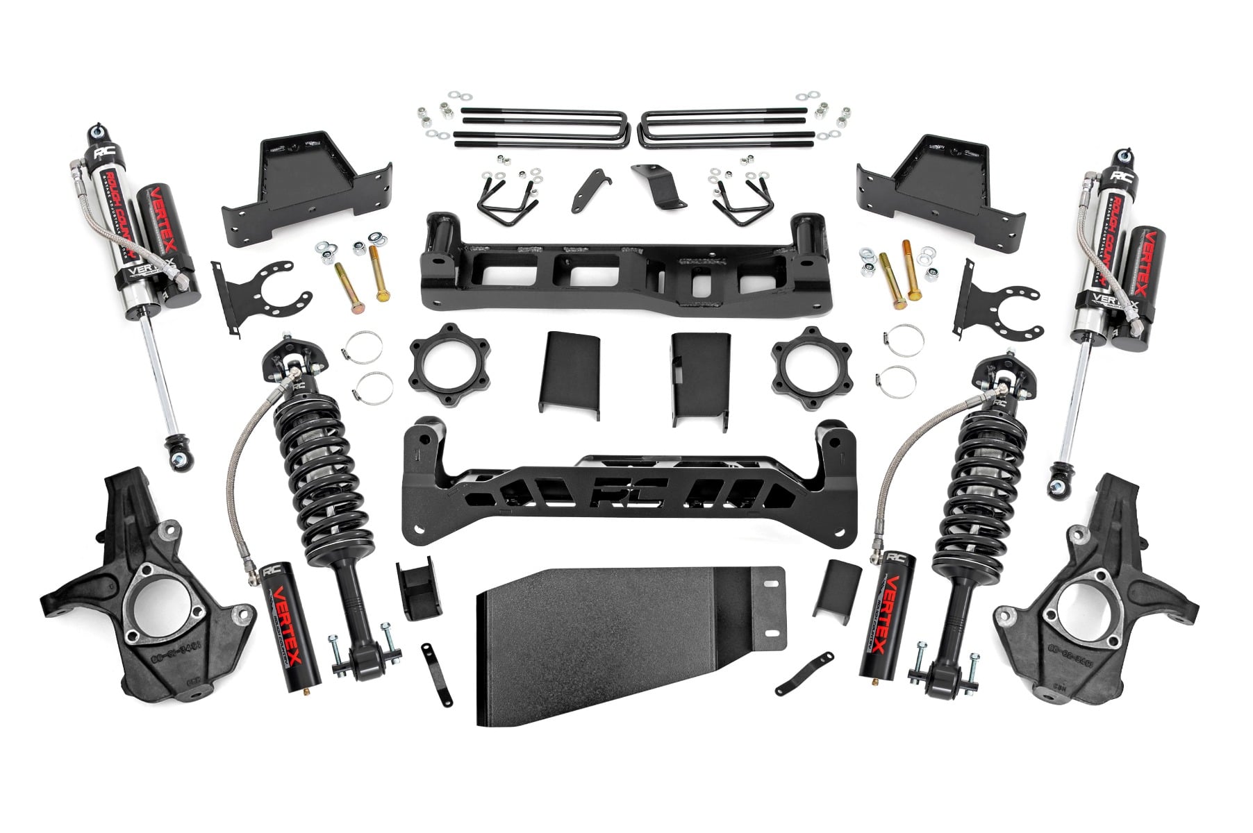 7.5 Inch Lift Kit Vertex Silverado/Sierra 1500 4WD (07-13) Rough Country