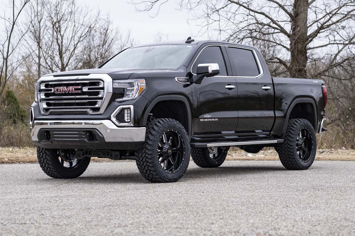 6 Inch Lift Kit Mono Leaf Rear N3 GMC Sierra 1500 2WD/4WD (2019-2024) Rough Country