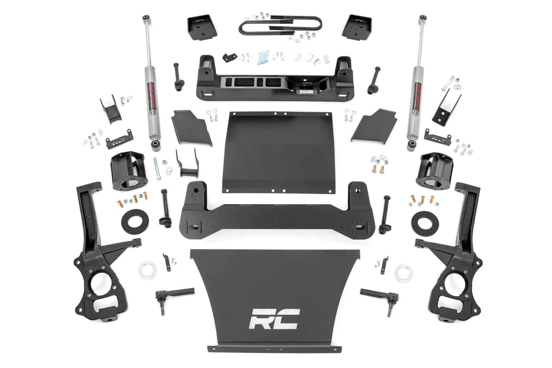 6 Inch Lift Kit Mono Leaf Rear N3 GMC Sierra 1500 2WD/4WD (2025-2026) Rough Country
