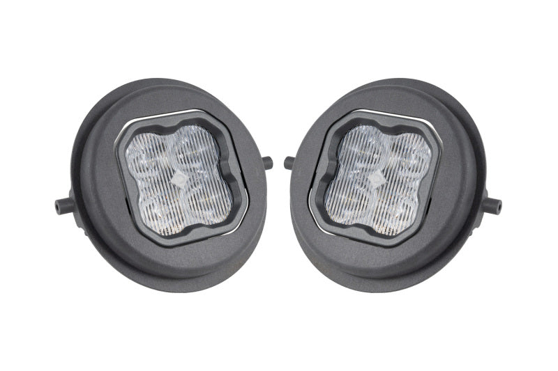 Diode Dynamics SS3 Sport Type Sierra 2003 Kit ABL White SAE Fog