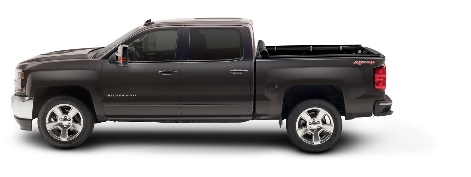 TruXport Tonneau Cover Black 2014-2018 (2019 Legacy/Limited) Silverado/Sierra 1500/2015-2019 2500 HD/3500 HD 6 Foot 6 Inch Bed Truxedo