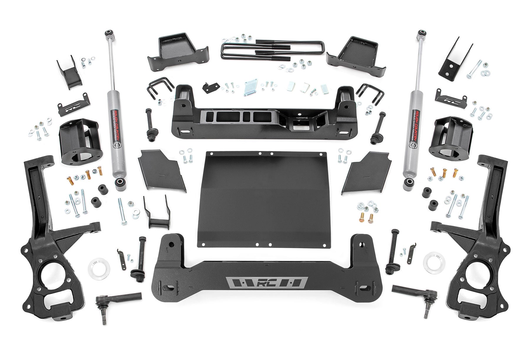 4 Inch Lift Kit Diesel Chevy/GMC Sierra 1500 (19-24)/Silverado 1500 (19-24) Rough Country