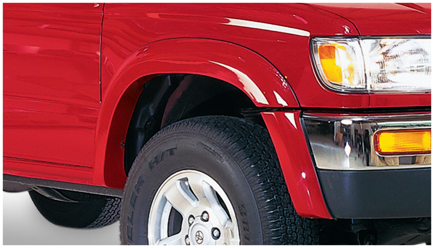 Extend-A-Fender 4 PC Fender Flare Set For 1996-2002 4Runner Husky Liners