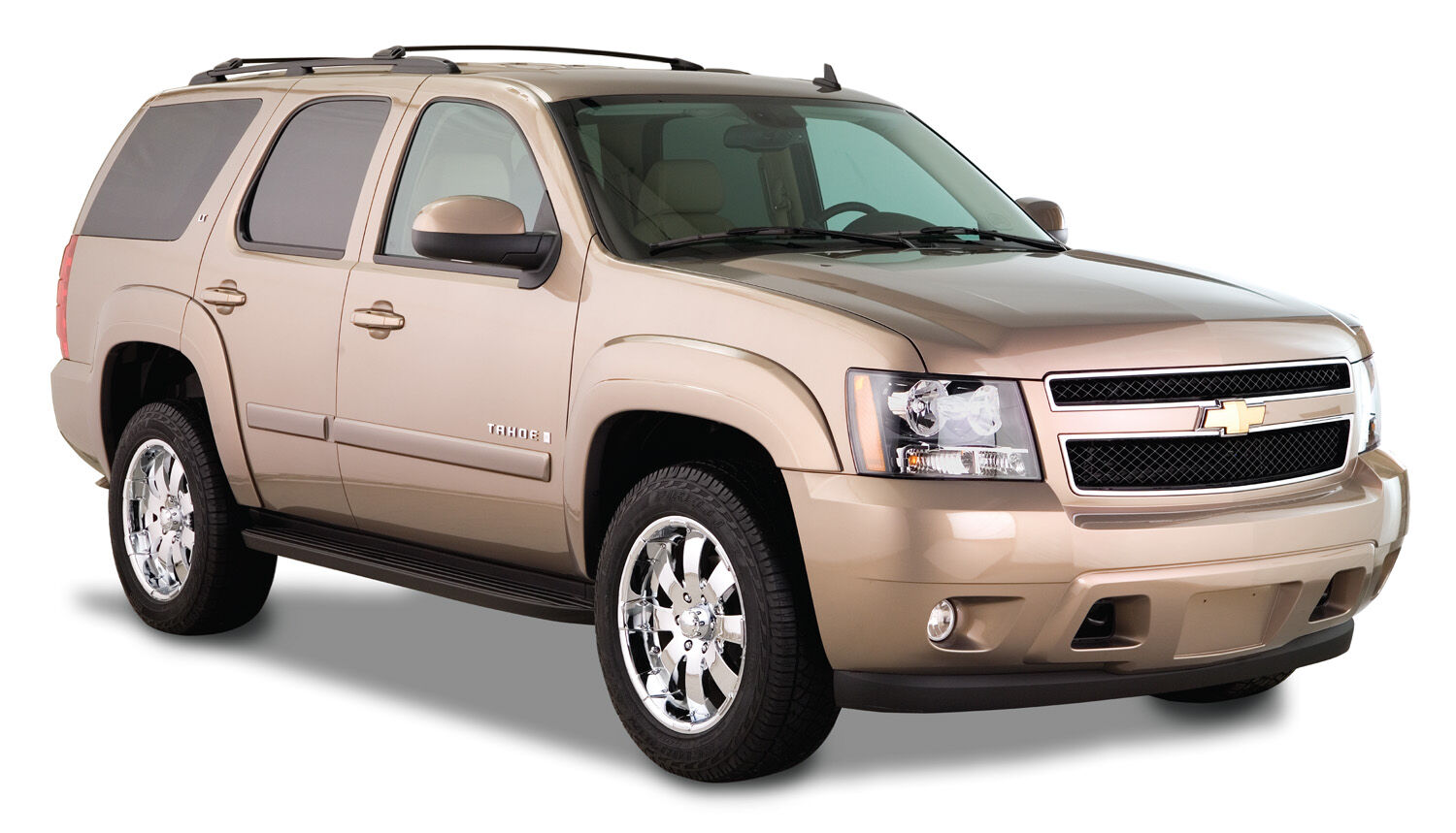 OE Style Fender Flares Black Smooth Finish 4-Piece Set For 2007-2014 Tahoe Husky Liners