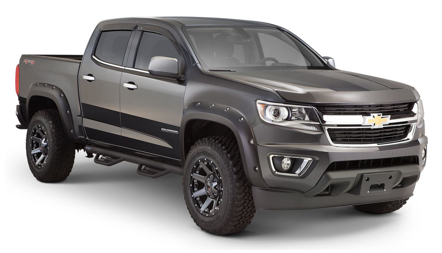 Pocket Style Fender Flare 4 PC Set For 2015-2020 Colorado Husky Liners