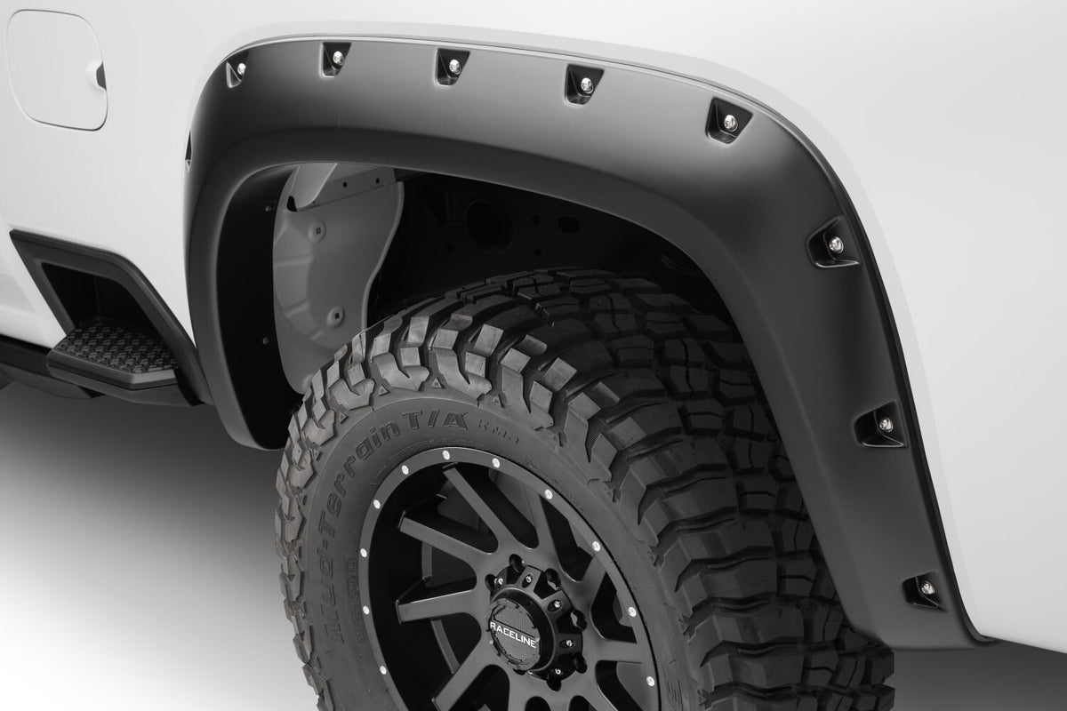 Pocket Style Fender Flare 4 PC Set For 2020-2026 Silverado 2500 HD/3500 HD Husky Liners