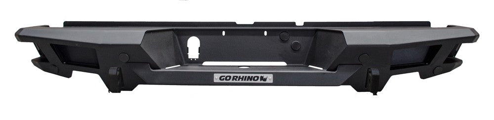 BR20 Rear Bumper Replacement Textured Black 2013-2024 Ram 1500 Go Rhino
