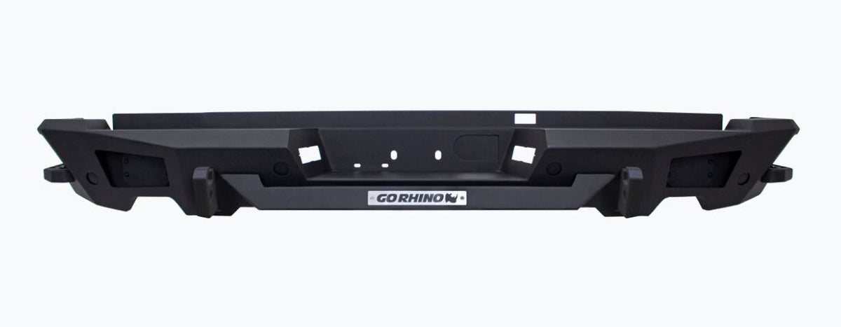 BR20.5 Rear Bumper Replacement Textured Black 2019-2024 Ram 1500 Go Rhino