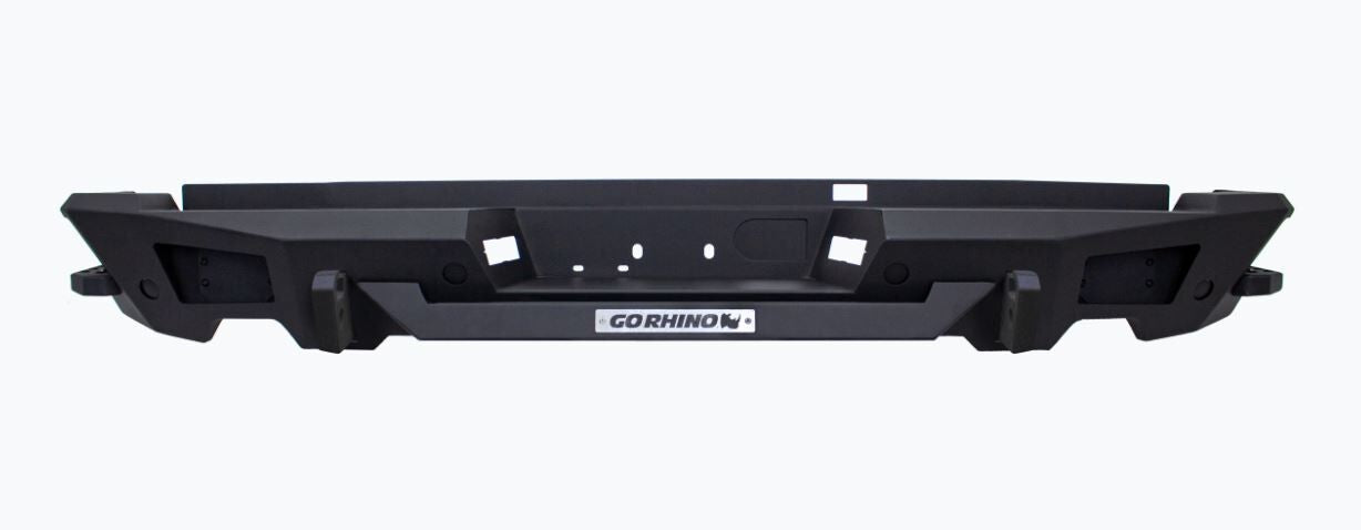 BR20.5 Rear Bumper Replacement Textured Black 2019-2024 Ram 1500 Go Rhino