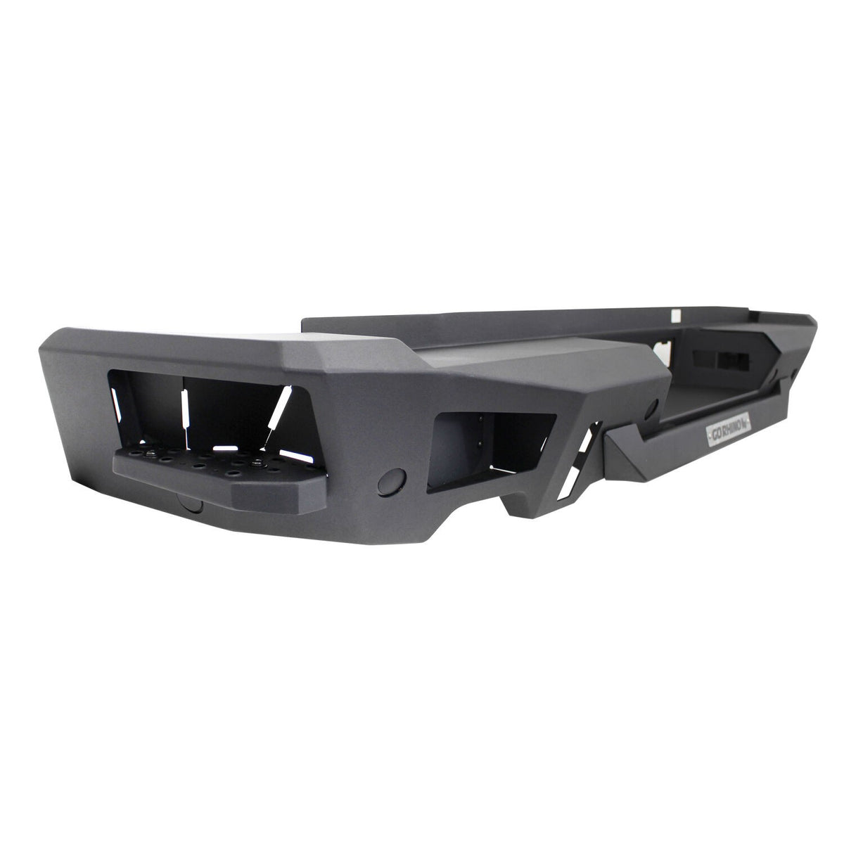 BR20.5 Rear Bumper Replacement Textured Black 2019-2024 Ram 1500 Go Rhino