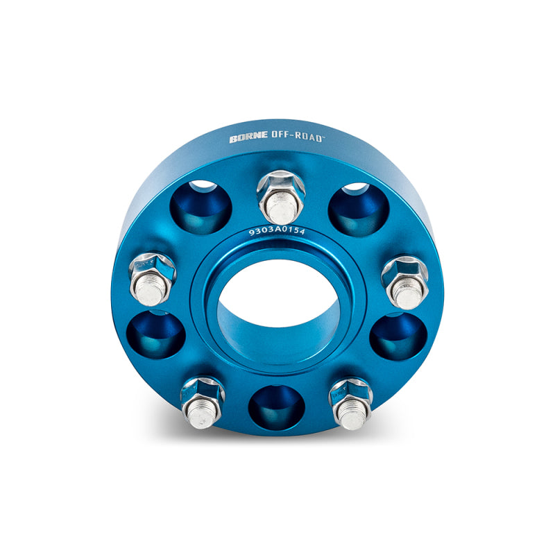 Mishimoto Wheel Spacers - 5x127 - 71.6 - 45mm - M14 - Blue