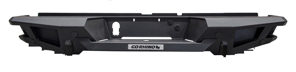 BR20 Rear Bumper Replacement Textured Black 2014-2021 Toyota Tundra Go Rhino
