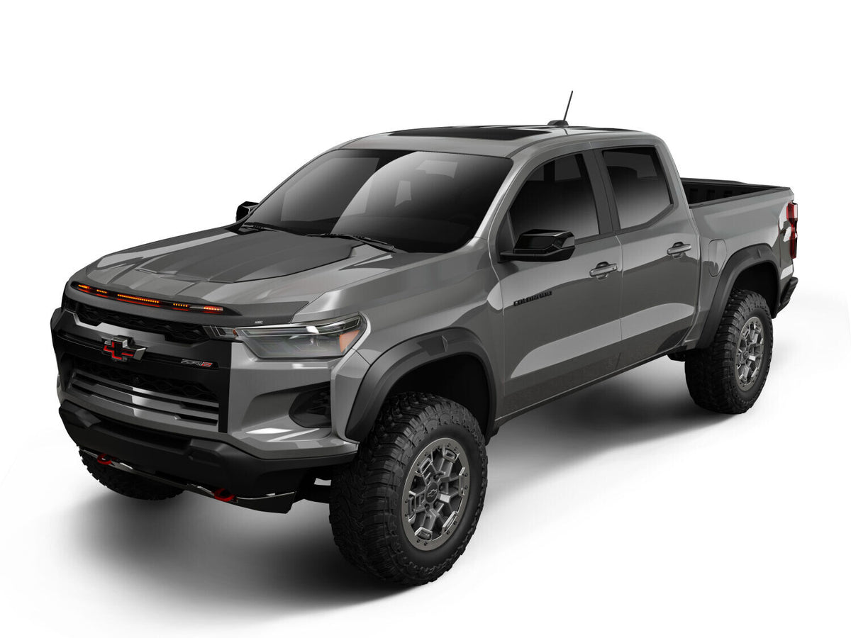 Liner Aeroskin Lightshield Pro Hood Protector Black 23-27 Chevrolet Colorado / Chevrolet Colorado Z71 Husky Liners