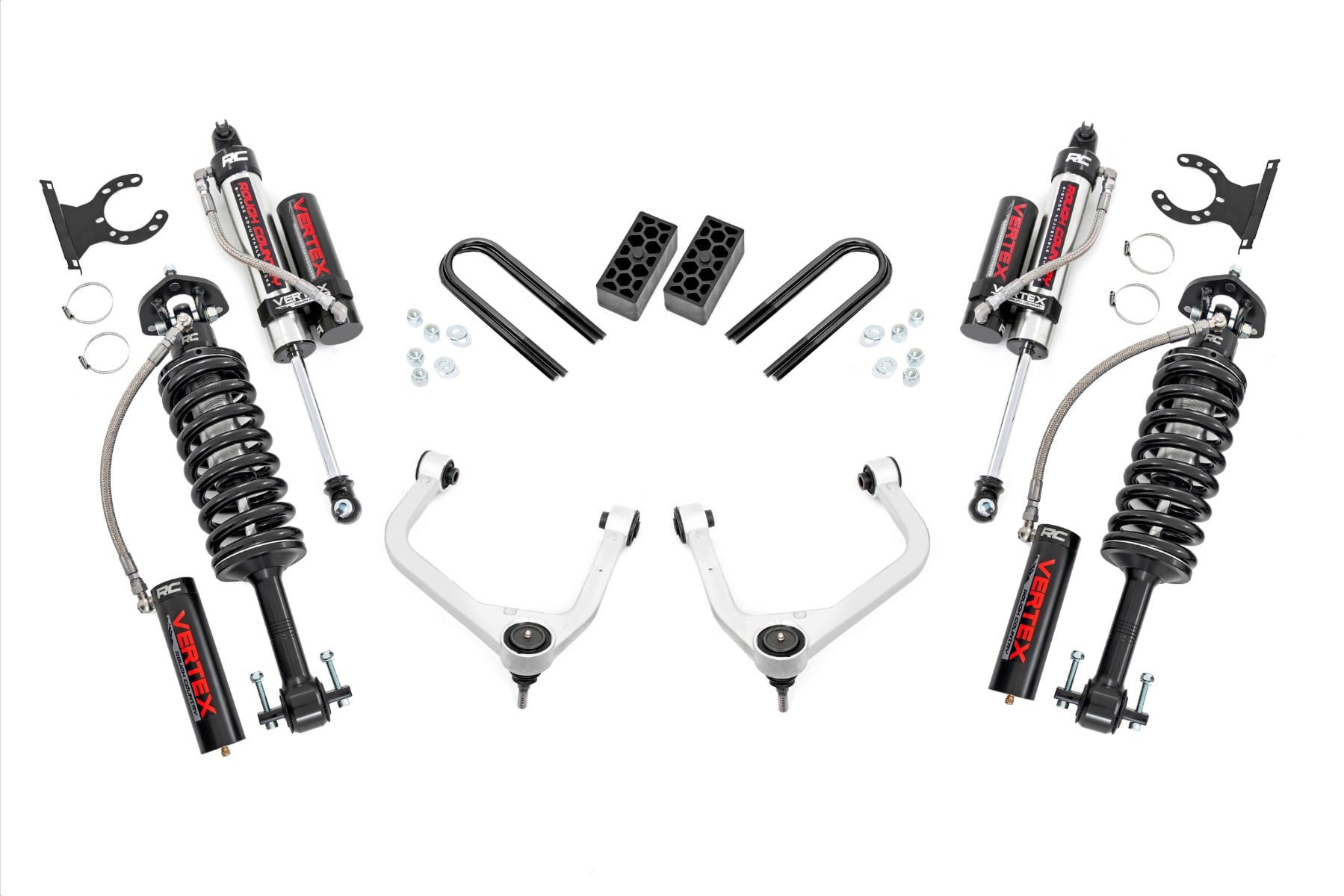 3.5 Inch Lift Kit Vertex Rear Mono Leaf Chevy Silverado 1500 (25-26) Rough Country