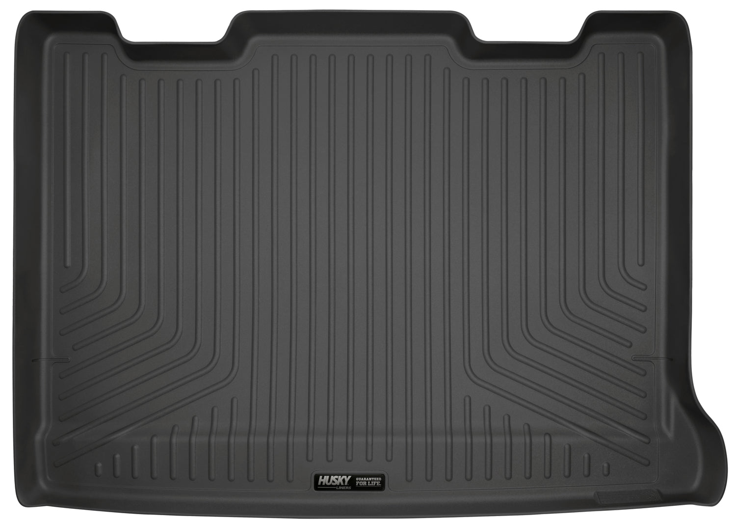 Weatherbeater Cargo Liner Behind 3rd Seat For 2007-2014 Escalade ESV, Suburban 1500/2500, Yukon XL 1500/XL 2500 Black Husky Liners