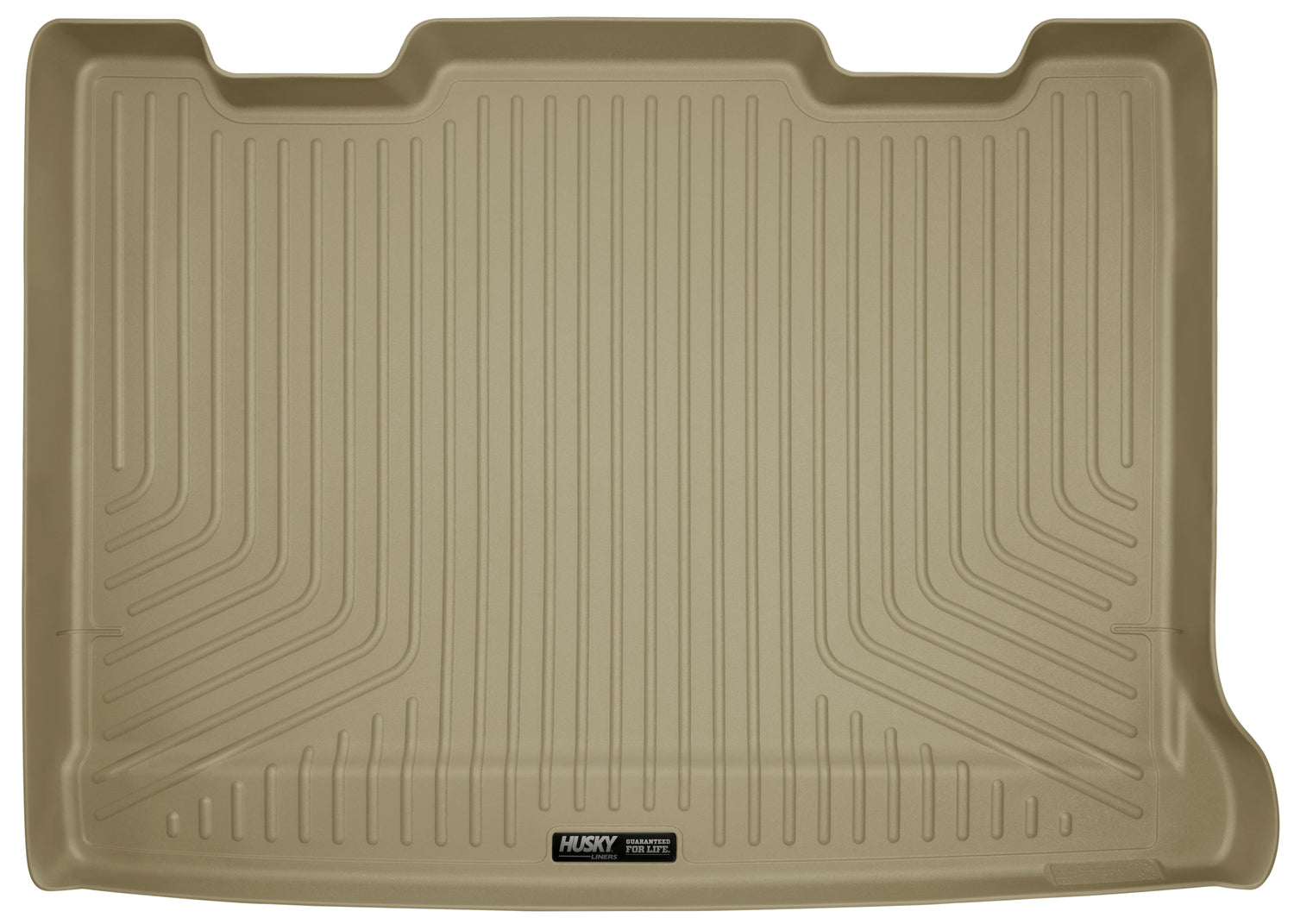 Weatherbeater Cargo Liner Behind 3rd Seat For 2007-2014 Escalade ESV, Suburban 1500/2500, Yukon XL 1500/XL 2500 Tan Husky Liners