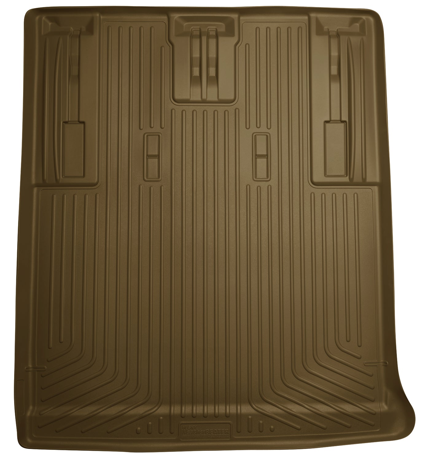 Weatherbeater Cargo Liner For 2007-2014 Escalade ESV, Suburban 1500/2500, Yukon XL 1500/XL 2500 Tan Husky Liners
