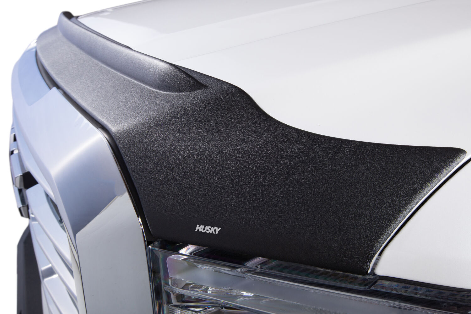 Aeroskin II Hood Protector Matte Black Low Profile For 2007-2013 Sierra 1500/2500 HD/3500 HD Husky Liners