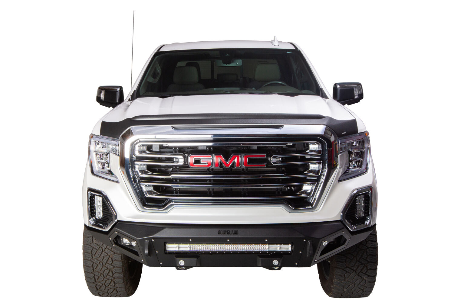 Aeroskin II Hood Protector Matte Black Low Profile For 2019-2026 Sierra 1500 Husky Liners