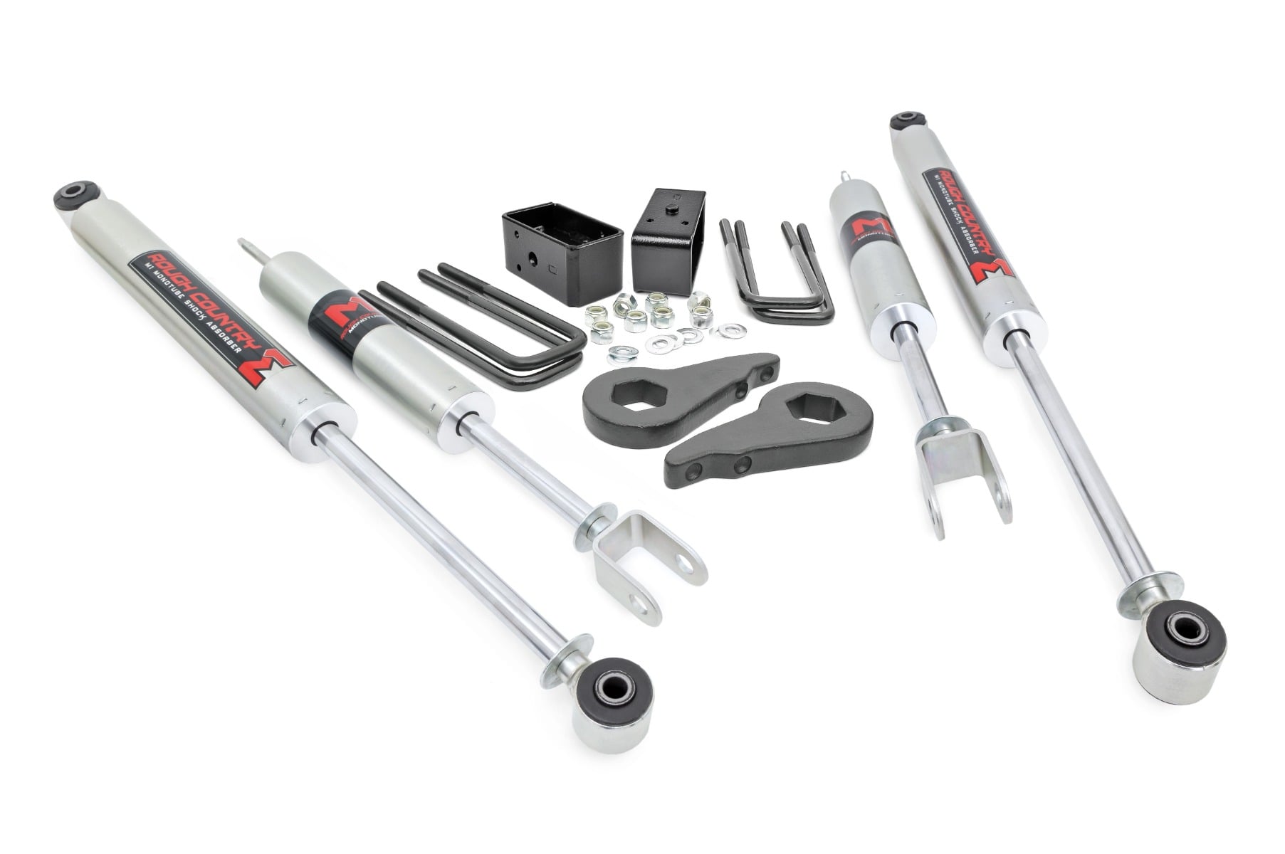 1.5-2 Inch Lift Kit M1 Silverado/Sierra 1500 4WD (1999-2006 & Classic) Rough Country