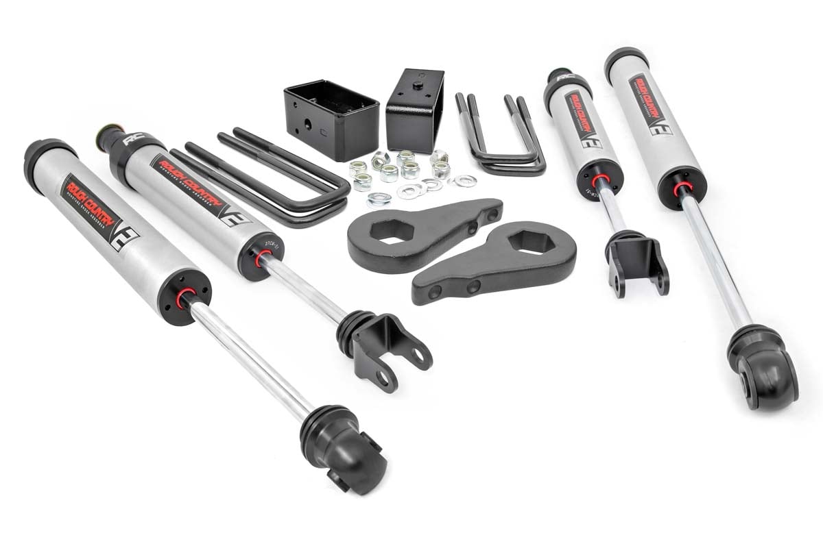 1.5-2 Inch Lift Kit V2 Silverado/Sierra 1500 4WD (1999-2006 & Classic) Rough Country