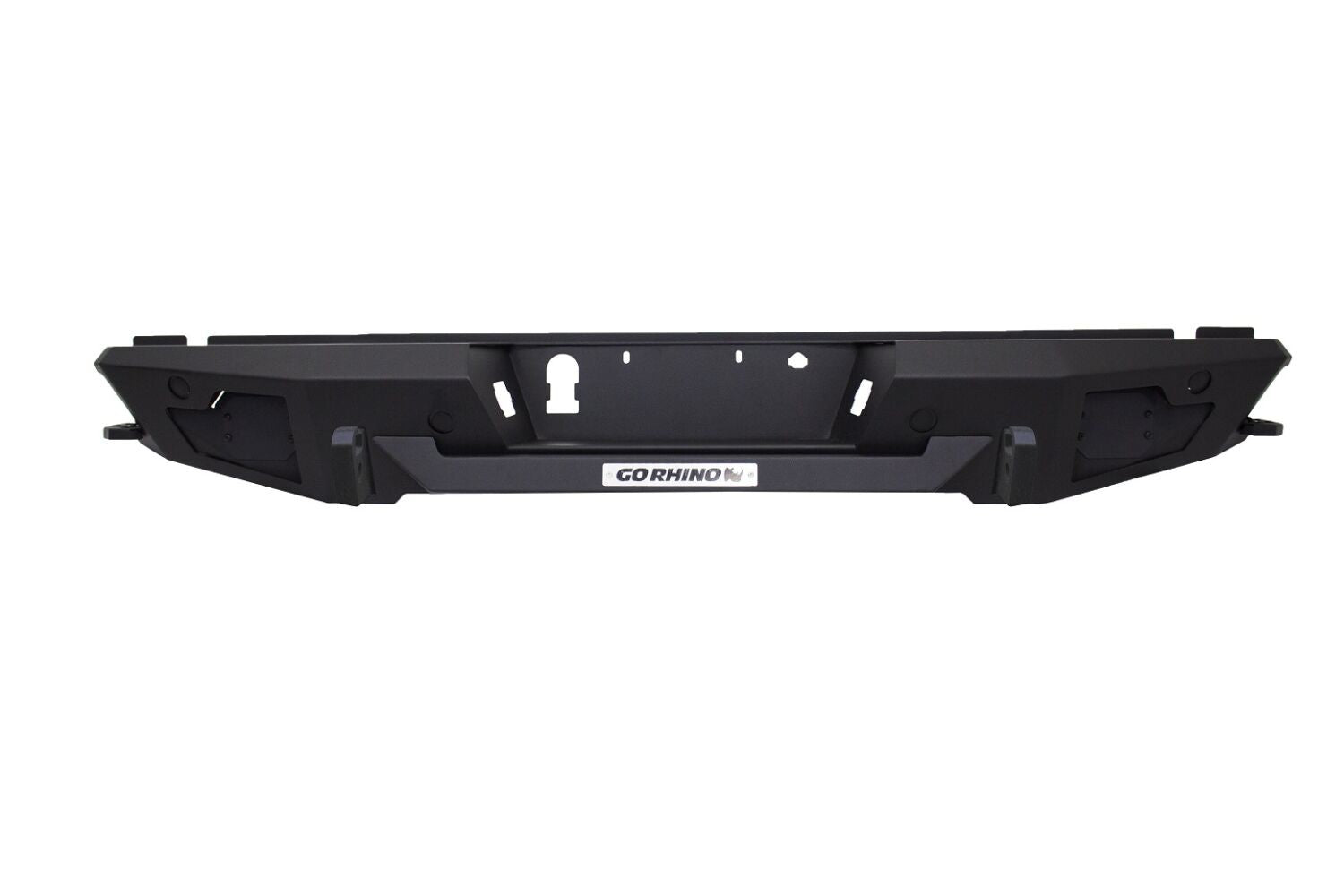 BR20.5 Rear Bumper Replacement Textured Black 2021-2026 Ford F-150 Go Rhino