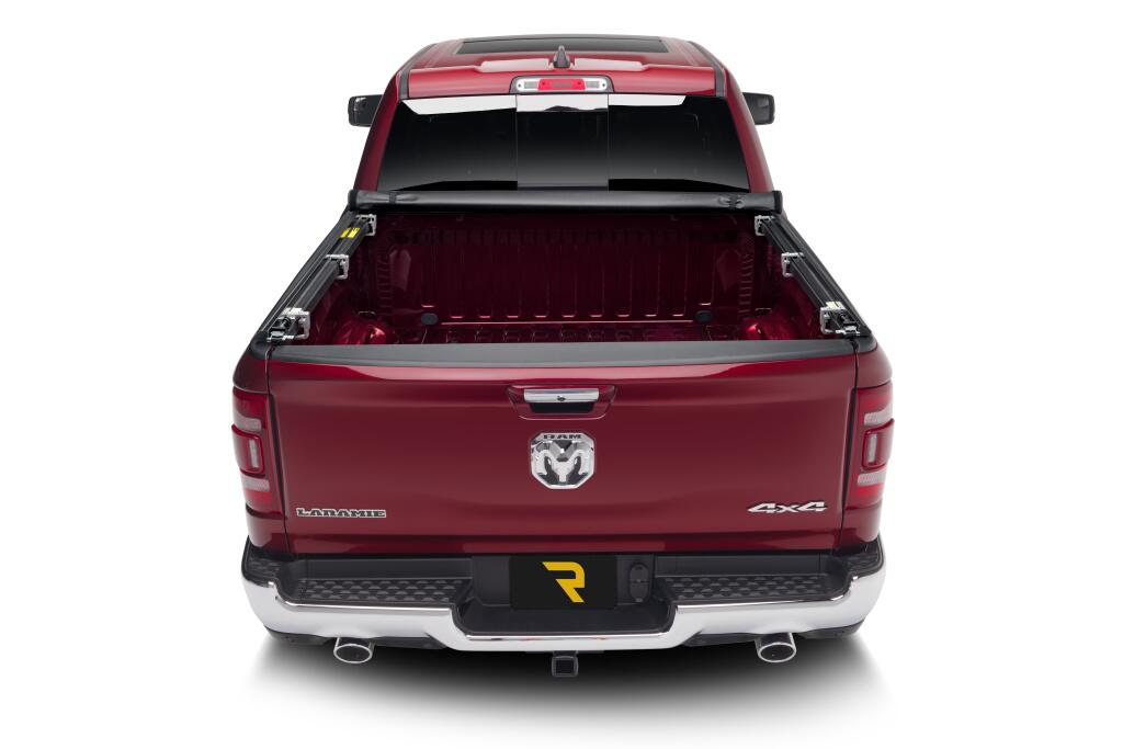 TruXport Tonneau Cover Black 2019-2026 (New Body Style) Ram 5 Foot 7 Inch Bed without RamBox with or without Multifunction Tailgate Truxedo