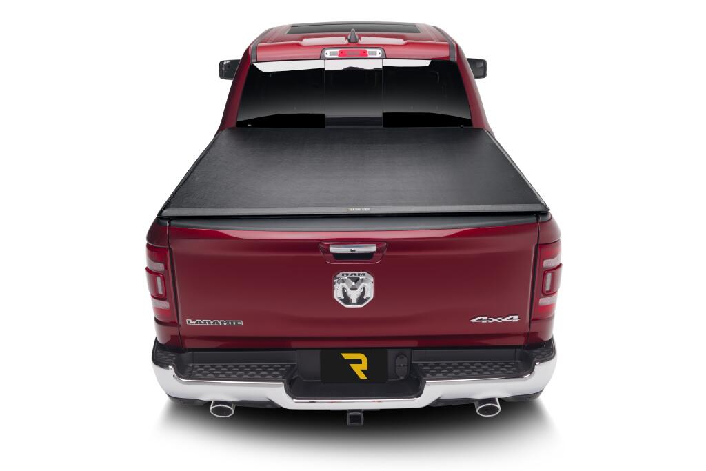 TruXport Tonneau Cover Black 2019-2026 (New Body Style) Ram 5 Foot 7 Inch Bed without RamBox with or without Multifunction Tailgate Truxedo