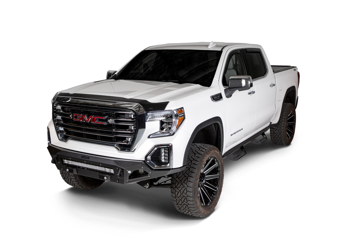 Aeroskin Hood Protector Matte Black Low Profile For 2015-2019 Sierra 2500 HD/3500 HD Husky Liners