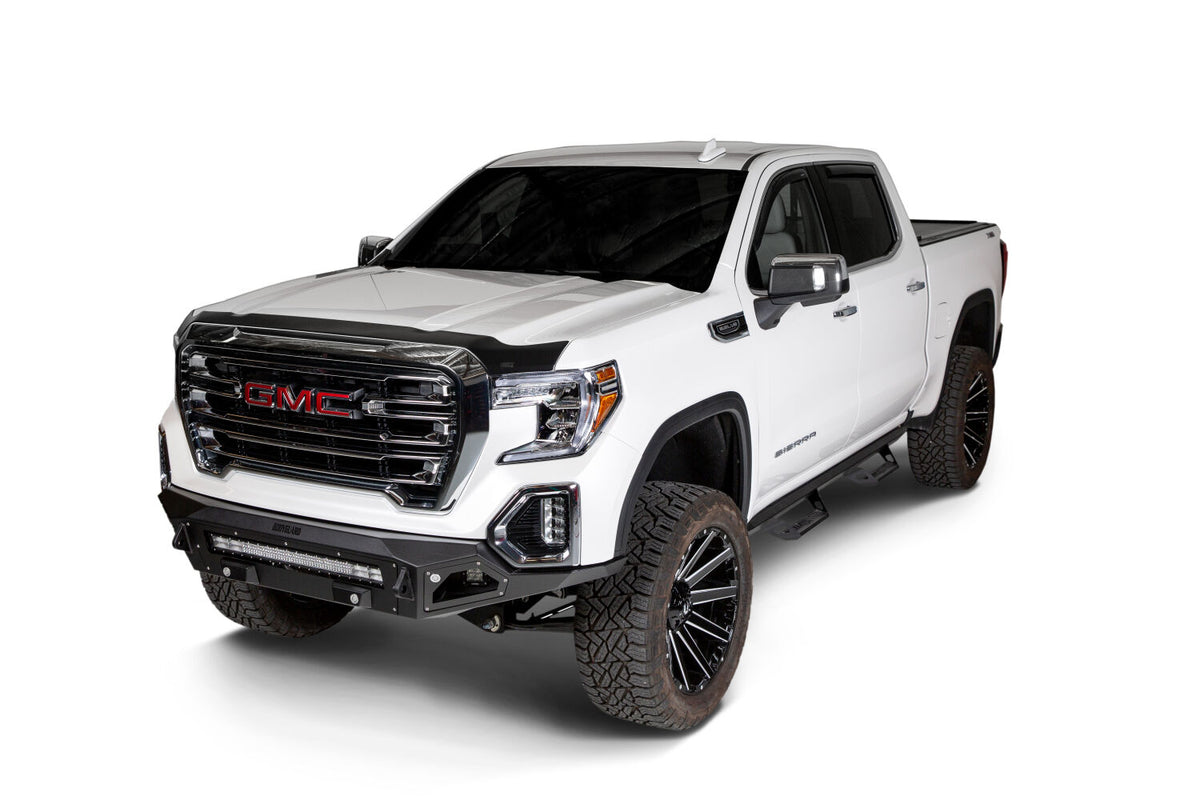 Aeroskin Hood Protector Matte Black Low Profile For 2019-2026 Sierra 1500 Husky Liners
