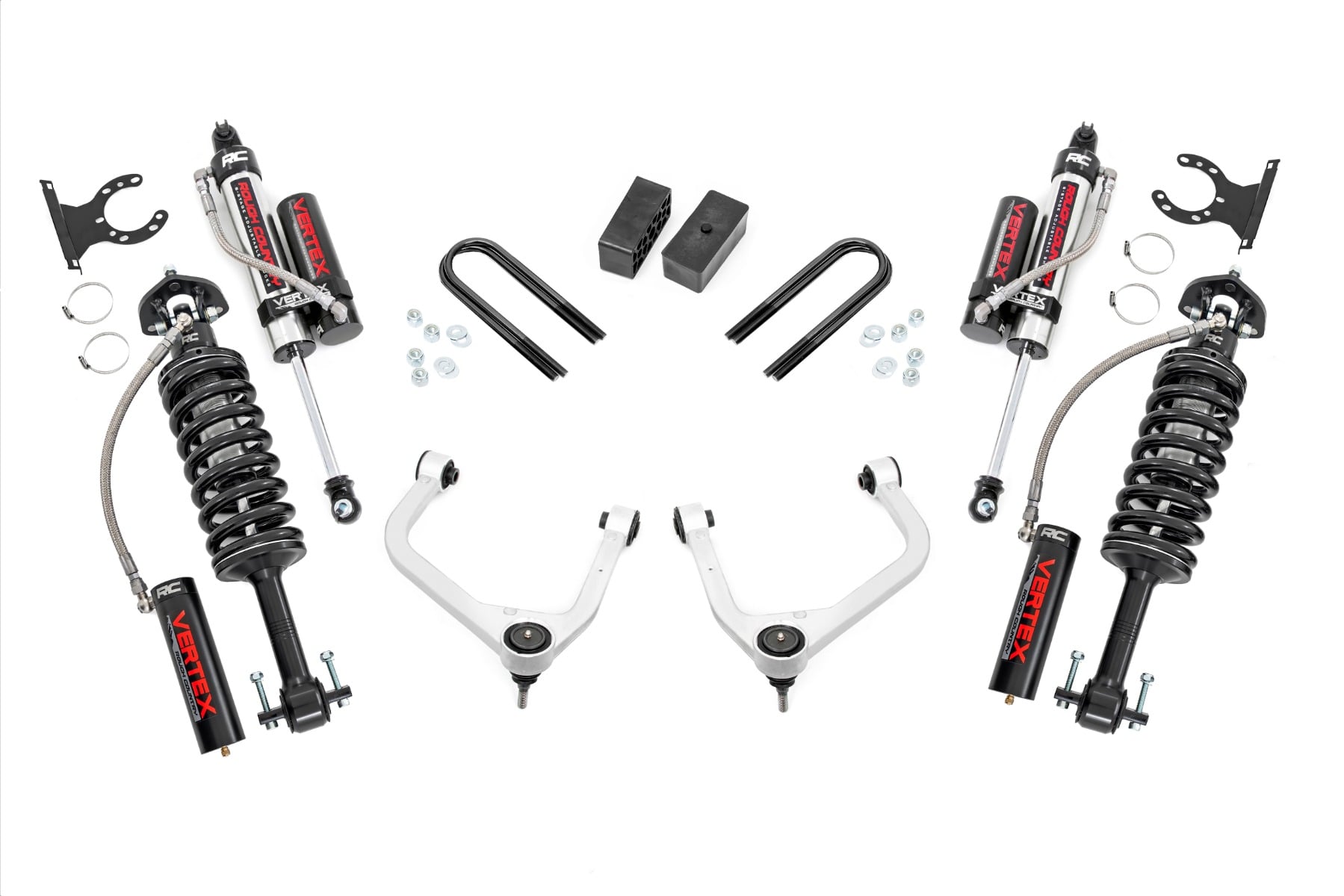 3.5 Inch Lift Kit Mono Leaf Rear Vertex GMC Sierra 1500 2WD/4WD (19-24) Rough Country